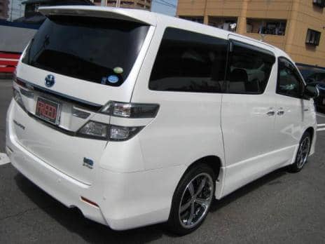 TOYOTA VELLFIRE HYBRID ZR G EDITION 2012