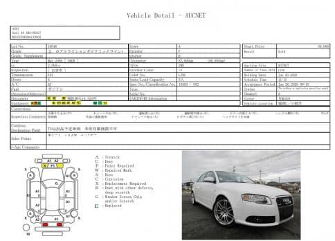 AUDI A4 2.0 ATTRACTION DYNAMIC LINE 2008