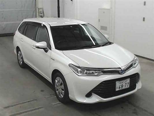 Toyota corolla fielder гибрид
