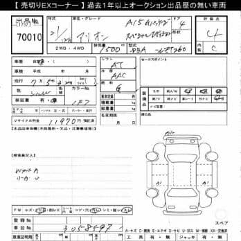 TOYOTA ALLION A15G-PKG SPECIAL ED 2009