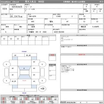NISSAN LEAF X 2013