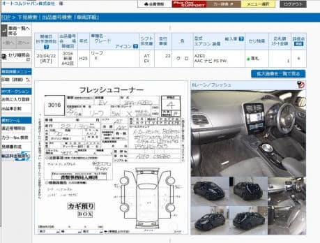 NISSAN LEAF X Around view monitoring + BOSE sound system 2013