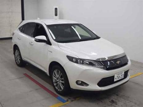 Toyota harrier hybrid 2015