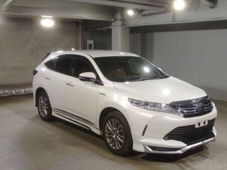 TOYOTA HARRIER HYBRID PREMIUM METAL ANDO LEATHER P4WD 2018