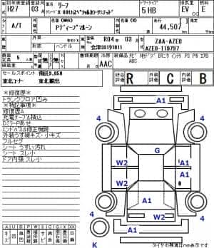 NISSAN LEAF X 80TH SPECIAL COLOR LIMITED 2015