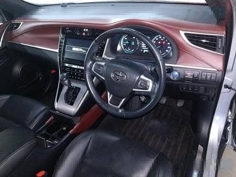 TOYOTA HARRIER HYBRID 4WD PROGRESS METAL AND LEATHER PACKAGE 2018