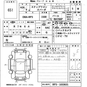 HONDA STEPWGN SPADA COOL SPIRIT ADVANCE PACKAGE 2016