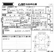 SUBARU JUSTY G SMART ASSIST 2020