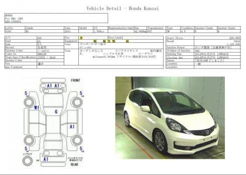 HONDA FIT RS 2011