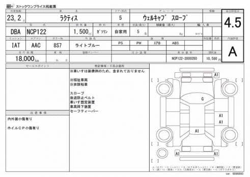 TOYOTA RACTIS WELLCAB 2011