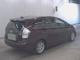 TOYOTA PRIUS ALPHA G TUNE BLACK 2014