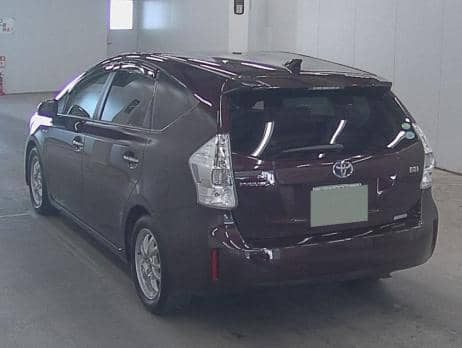 TOYOTA PRIUS ALPHA G TUNE BLACK 2014