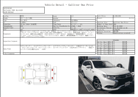 MITSUBISHI OUTLANDER PHEV 2.0 G NAVIGATION PACKAGE 4WD 2015