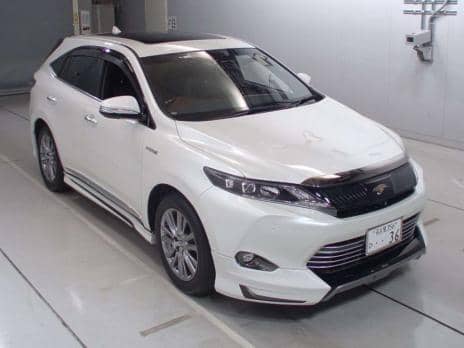 TOYOTA HARRIER HYBRID PREMIUM ADVANCE 4WD 2014