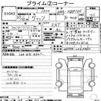 TOYOTA VITZ F 2015