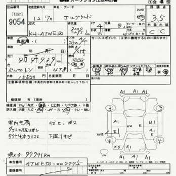 NISSAN ELGRAND 4WD 2000